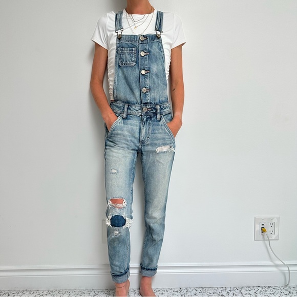 American Eagle Denim Overalls - Picture 1 of 4